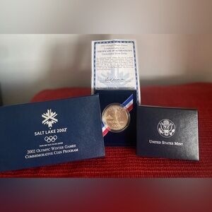 Salt Lake 2002 Olympic Commemorative Coin Set